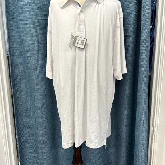 Bobby Jones white x-h20 performance knitwear polo xl - Picture 1 of 8